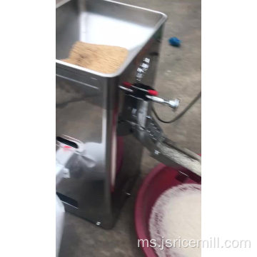 Mesin Rice Miller Dengan Peralatan Beras Rumah Tangga